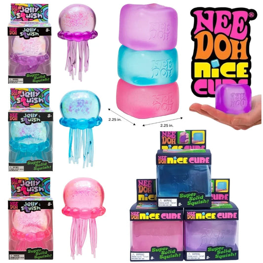Jellyfish Cube Stress Relief Toy